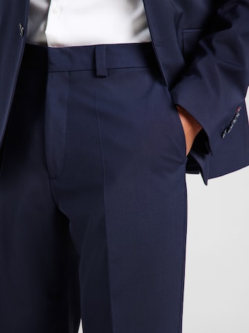 regular Pantaloni con piega frontale 'Tom253X-MH' di HUGO in blu