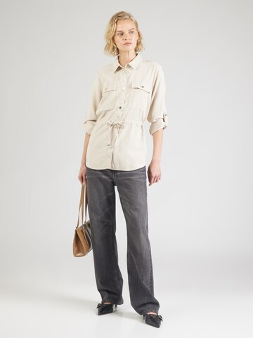 ONLY Bluse 'ONLARIS' in Grau