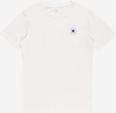 CONVERSE T-Shirt in blau / rot / weiß, Produktansicht