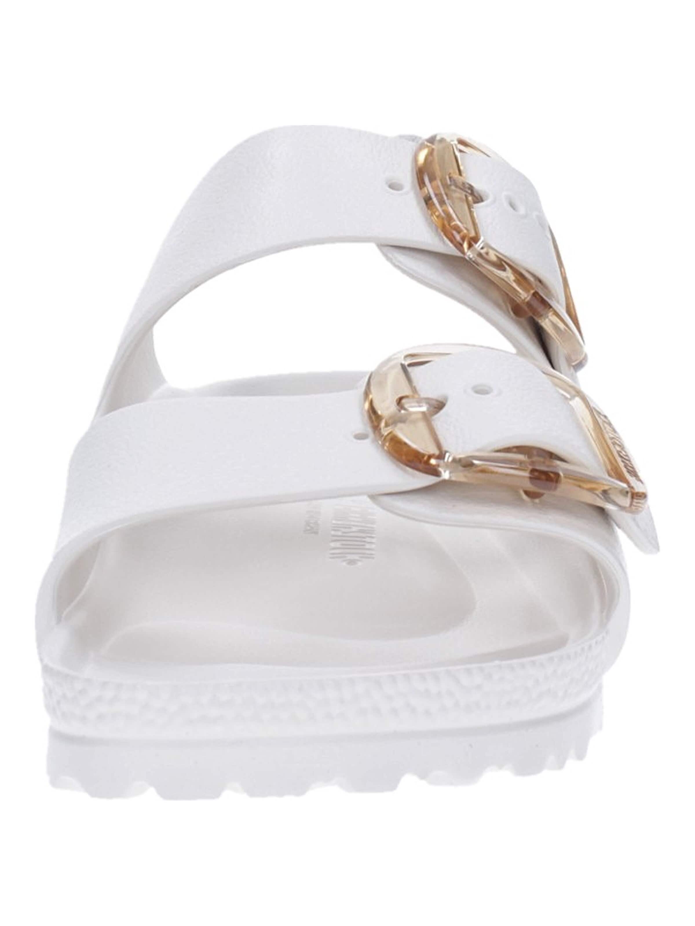 Zoccoletto 'Birkenstock Arizona Big Buckle Eggshell ciabatta donna EVA bianco 1029651' di BIRKENSTOCK in bianco