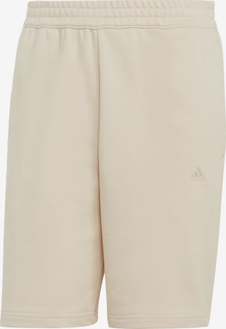 ADIDAS SPORTSWEAR Regular Sportbroek 'All Szn' in Beige: voorkant