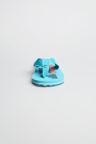 CAMP DAVID T-Bar Sandals in Blue