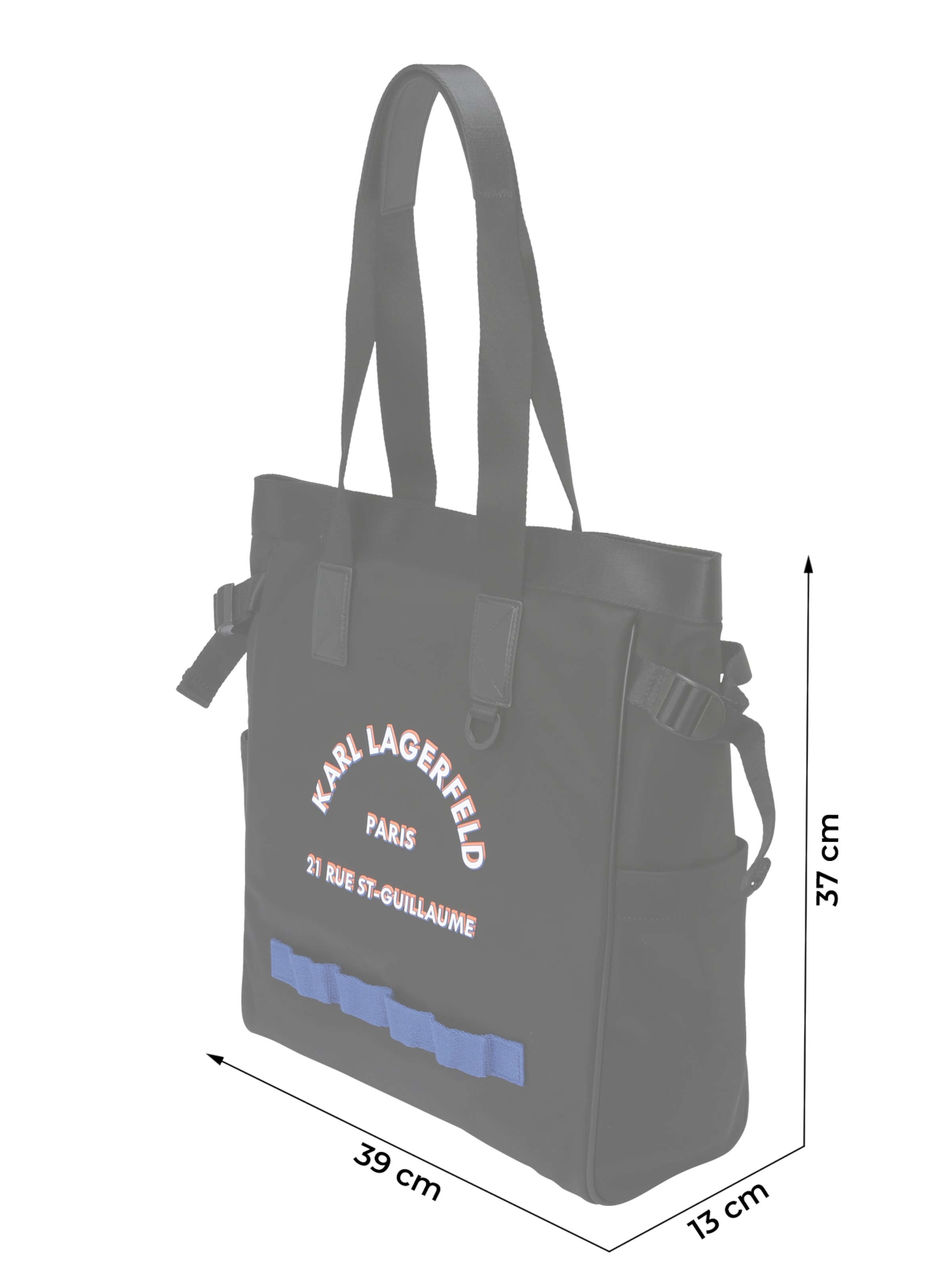 Cabas 'RSG ATHLEISURE' Karl Lagerfeld en noir