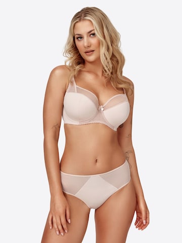 Azal T-shirt Bra 'Nikola' in Beige