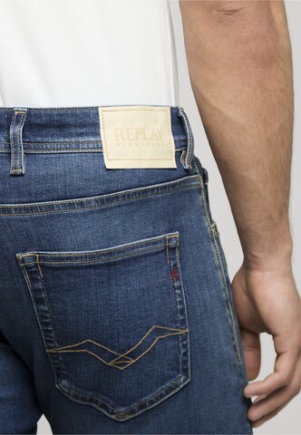 Regular Jean 'Grover' REPLAY en bleu
