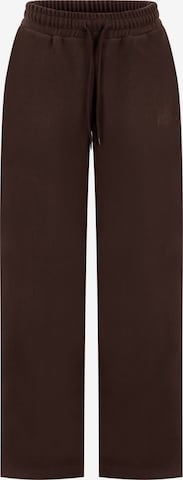 Pantalon Smilodox en marron : devant