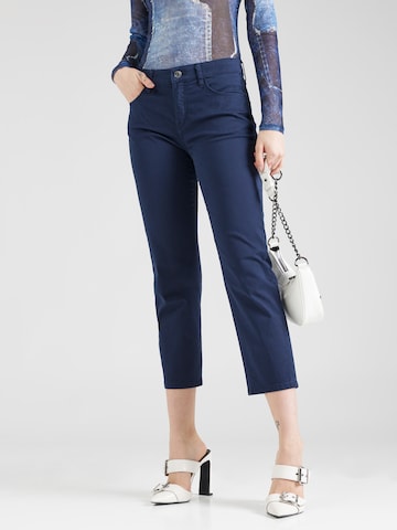 Coupe slim Pantalon ESPRIT en bleu : devant