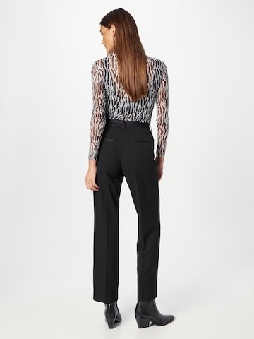 s.Oliver BLACK LABEL Regular Trousers in Black