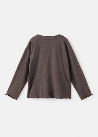 MANGO KIDS Tričko 'CHOCOSET' – hnědá