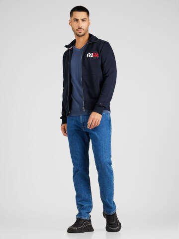 TOMMY HILFIGER Sweatjacke 'New York' in Blau