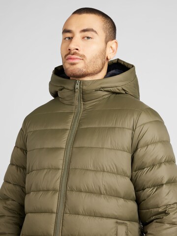 HOLLISTER Winter jacket in Green