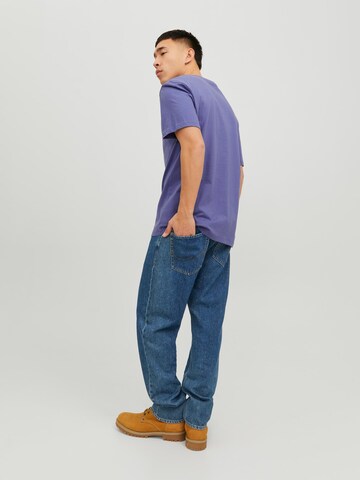 JACK & JONES Shirt 'Josh' in Purple