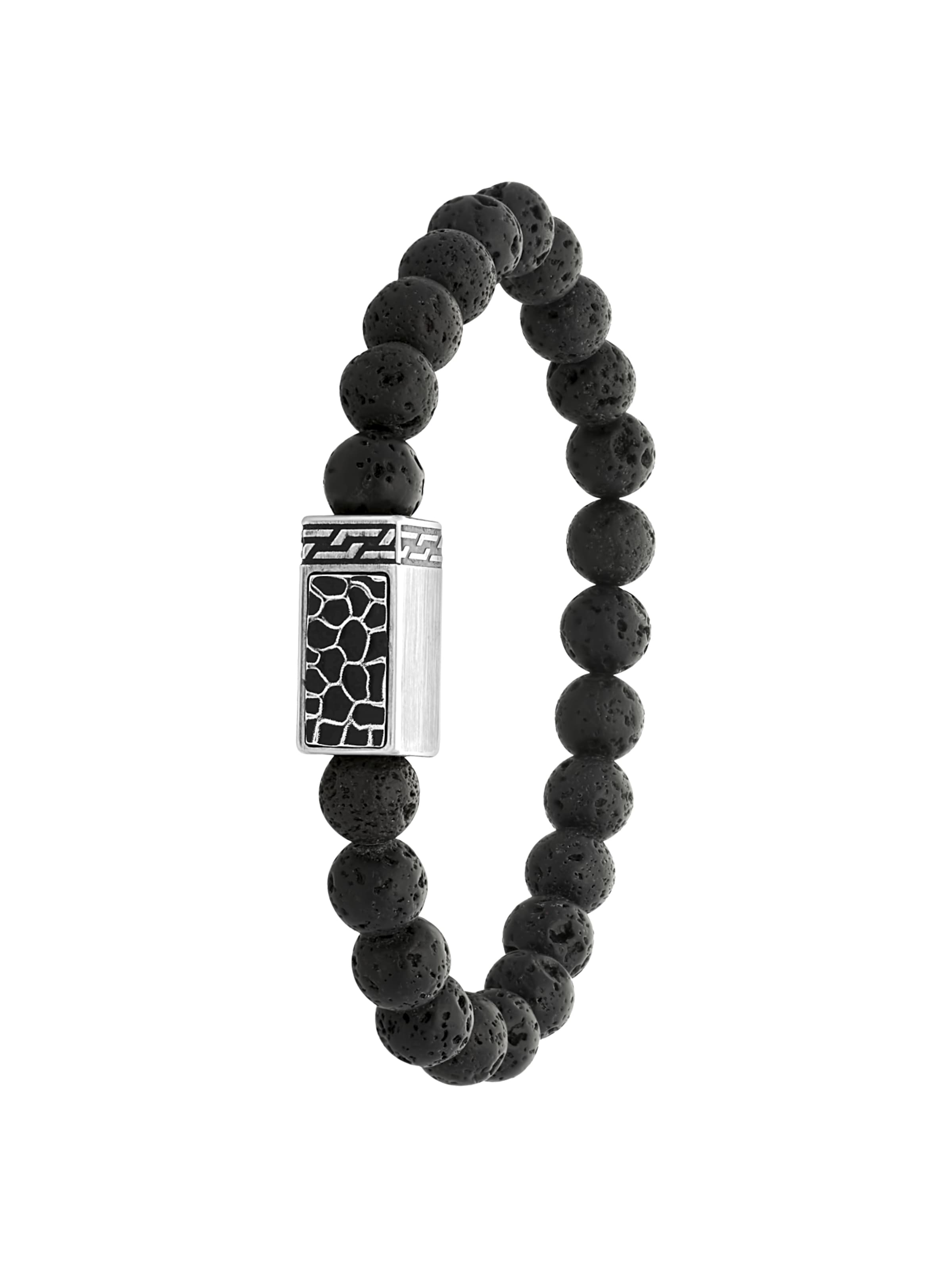 Lucardi Bracelet in Silver: front