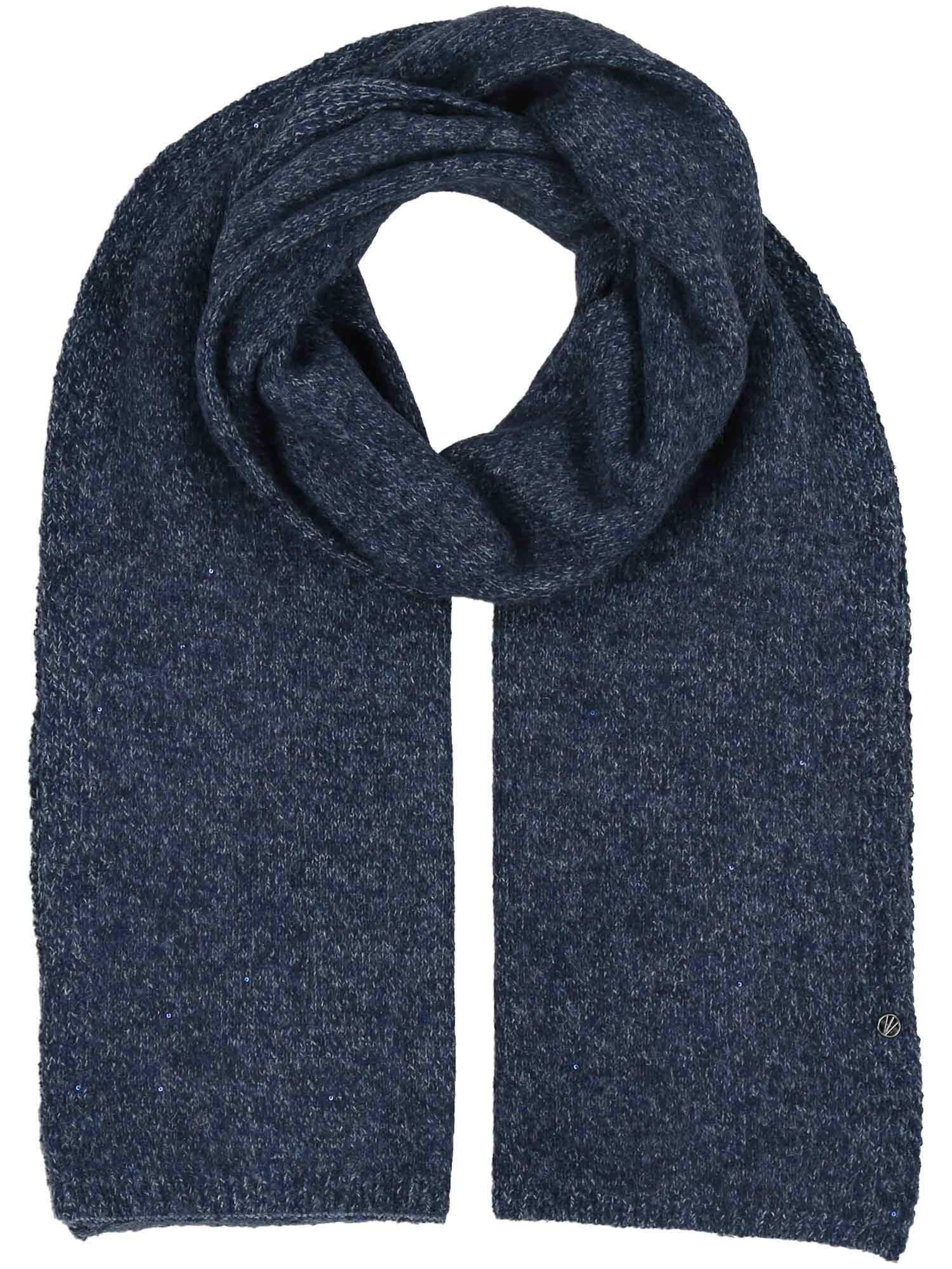 LOEVENICH Schal in Blau: Vorderseite
