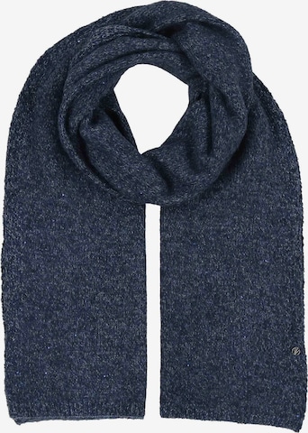 LOEVENICH Scarf in Blue: front