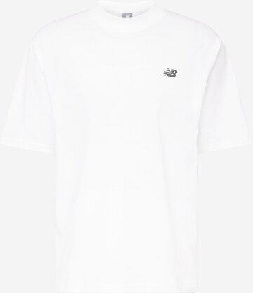 new balance Shirt in Wit: voorkant