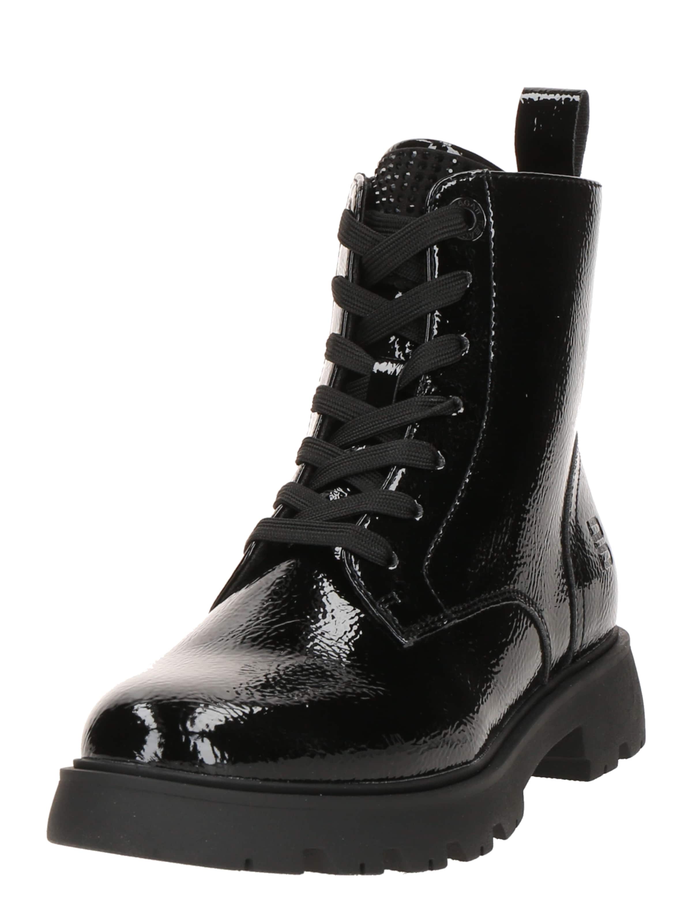 TT. BAGATT Snørestøvletter i sort: forside