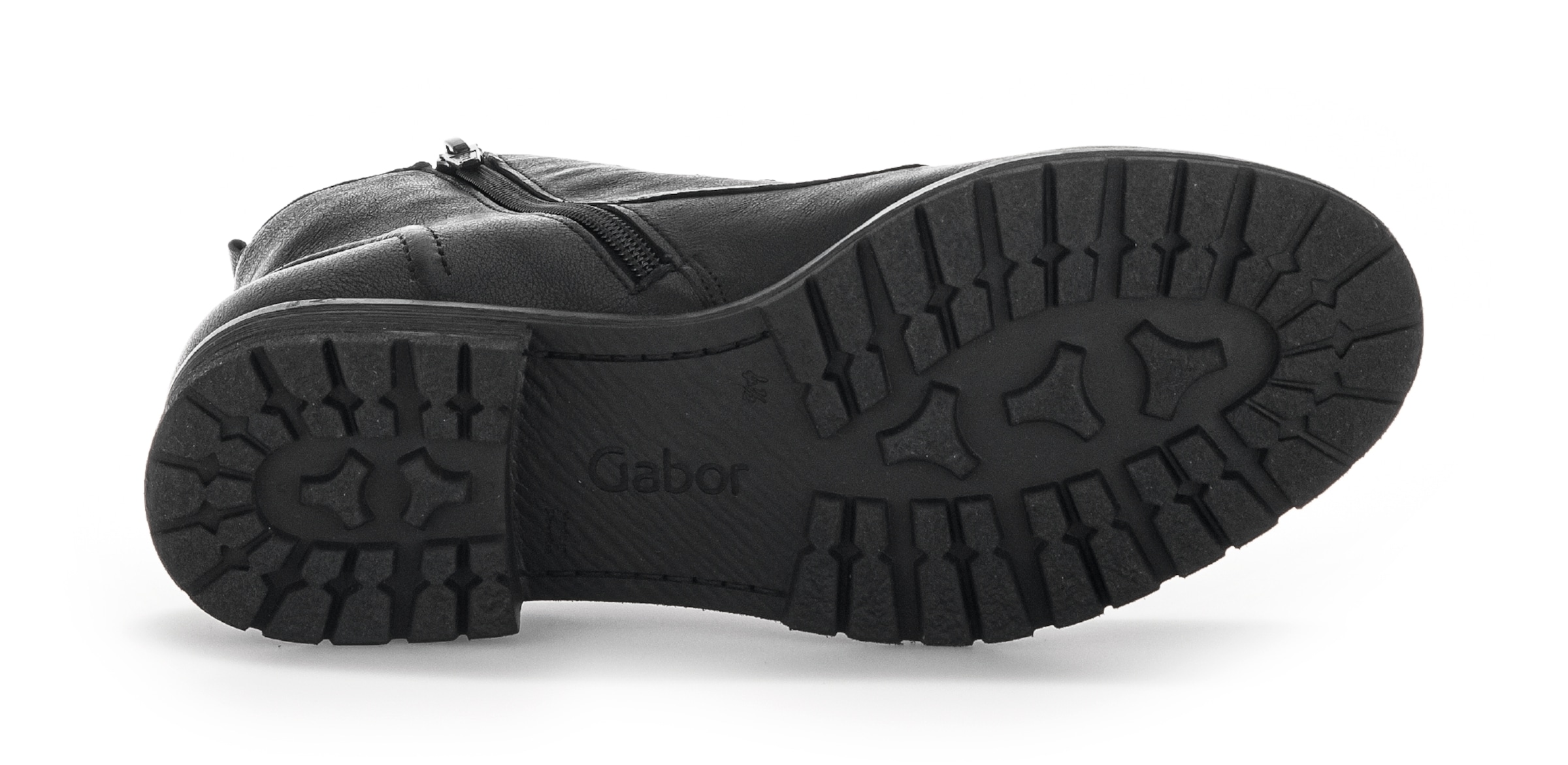 GABOR Lace-up boot in Black