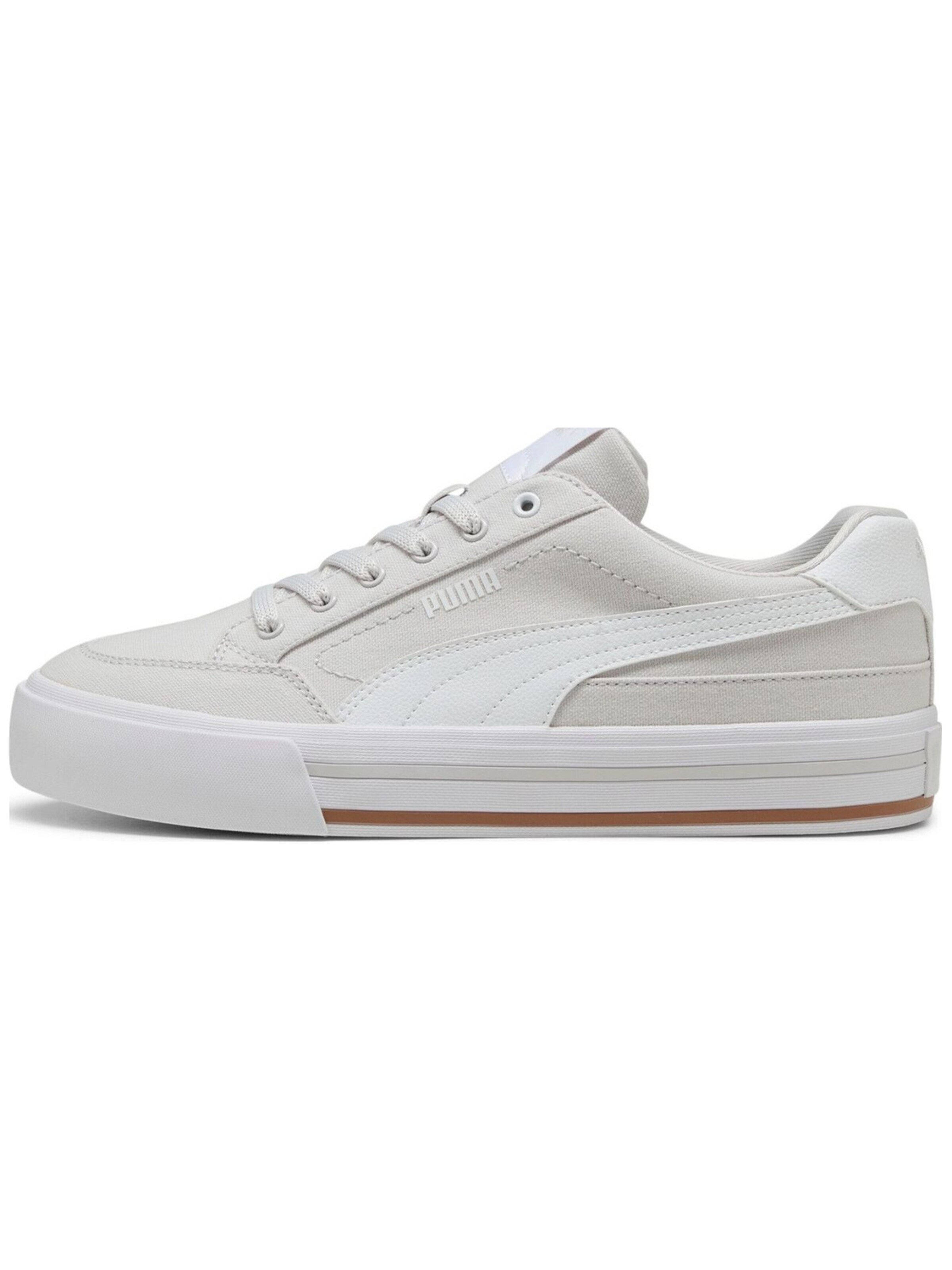 PUMA - Calzado deportivo 'Puma Court Classic Vulc Fs' en gris: frente