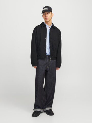 JACK & JONES Between-Season Jacket 'JORIslington' in Black