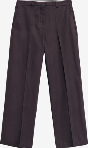 Loosefit Pantalon à plis 'JAALMA' ARMEDANGELS en marron : devant
