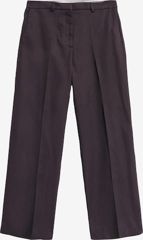 Pantalon à plis 'JAALMA' ARMEDANGELS en marron : devant