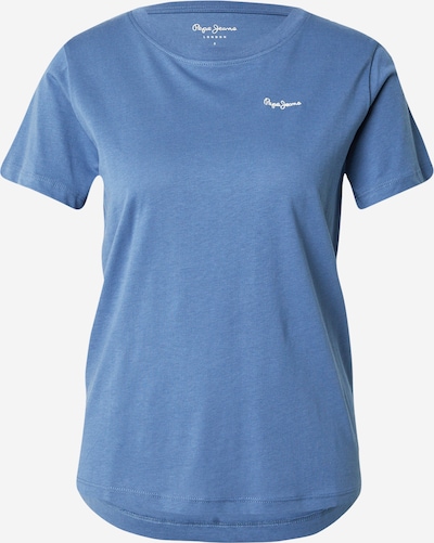 Pepe Jeans Tričko, veľkosť XS - kráľovská modrá / biela, Produkt