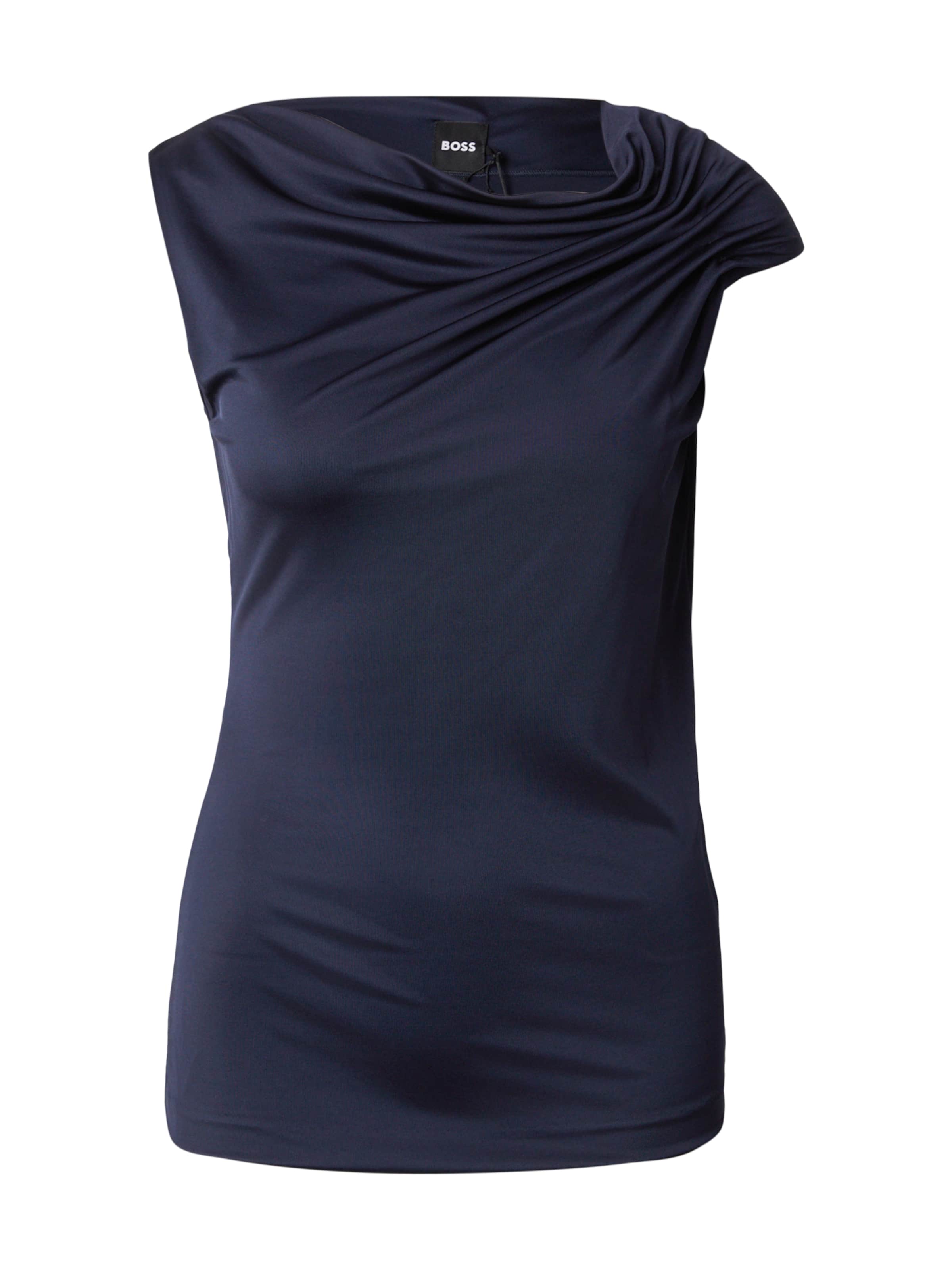 BOSS Top 'Ejoia' in Blauw: voorkant