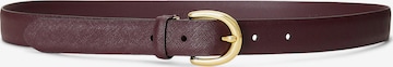 Ceinture 'CHARM' Lauren Ralph Lauren en rouge : devant