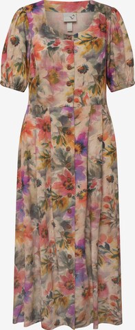 Ulla Popken Dress in Mixed colors: front