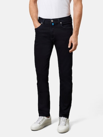 PIERRE CARDIN Tapered Jeans 'Lyon' in Black: front