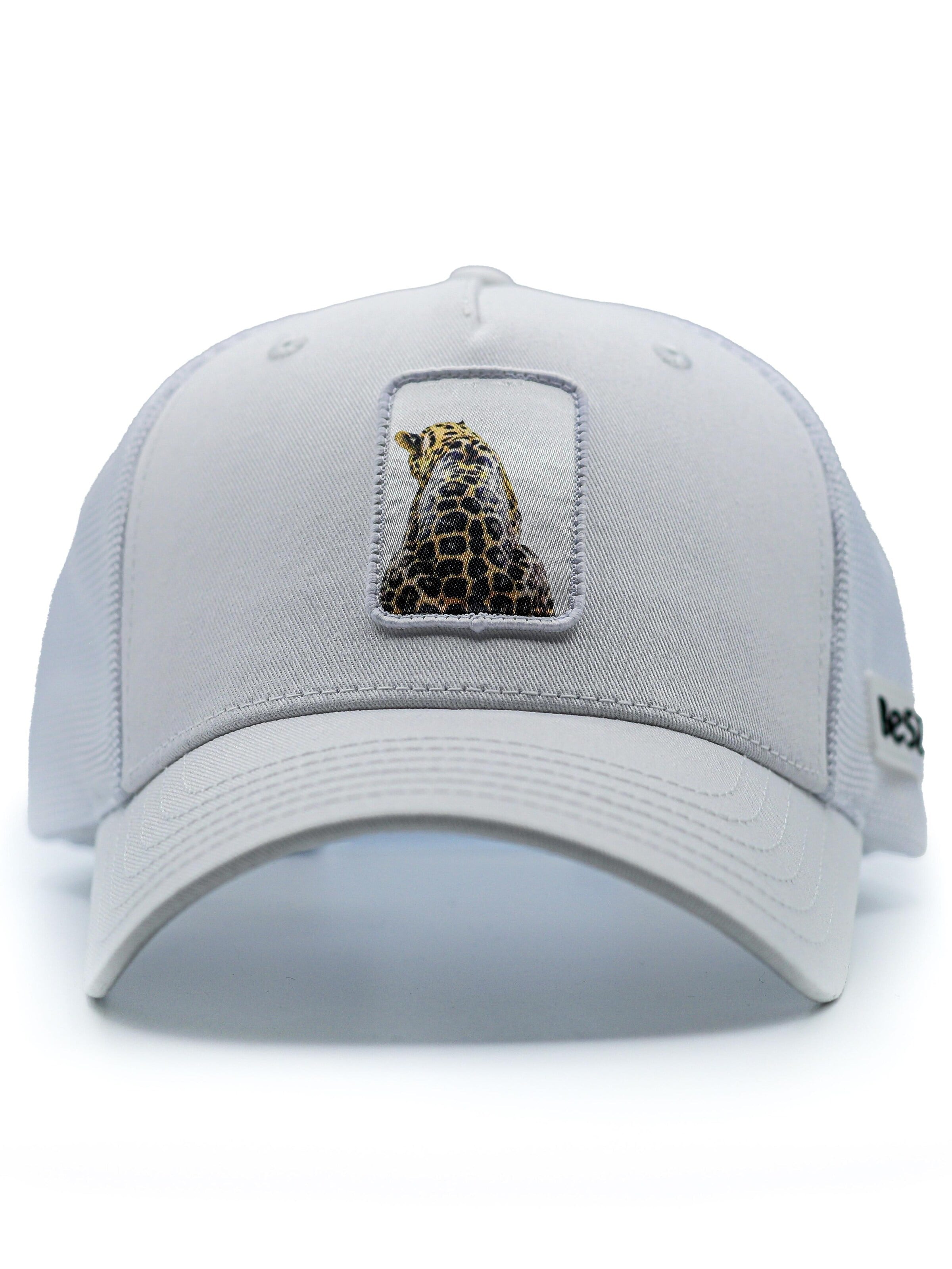 Casquette 'Leopard' Be52 en blanc