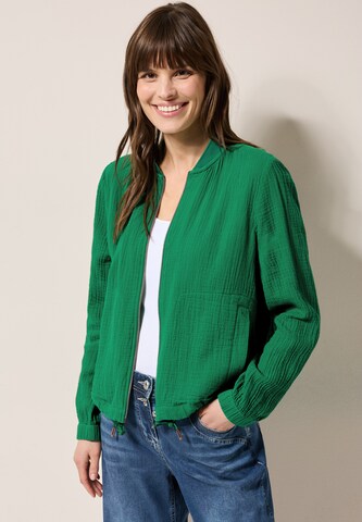 CECIL Between-Season Jacket in Green: front