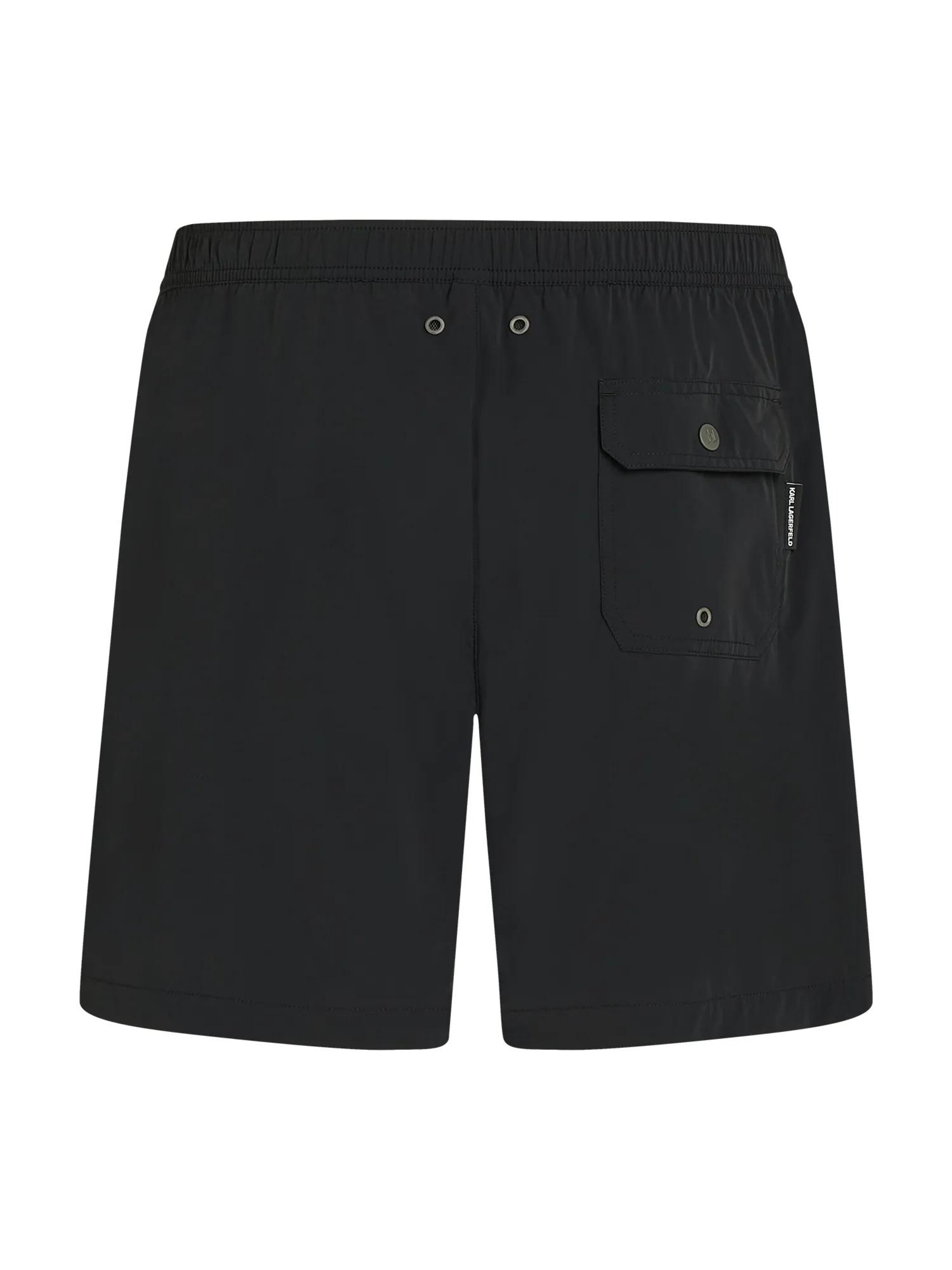 Karl Lagerfeld Badeshorts i sort