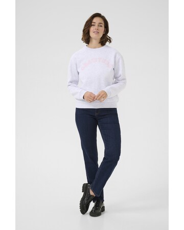 Kaffe Sweatshirt 'Anne' in Grau
