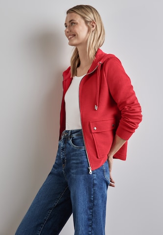 STREET ONE Sweatjacke in Rot