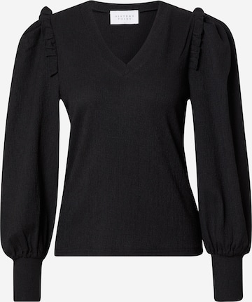 SISTERS POINT Blouse 'EINA' in Black: front