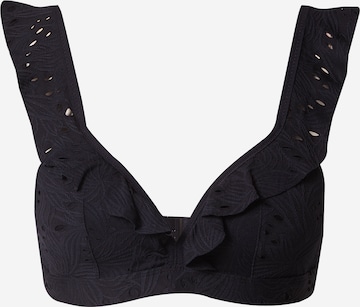 Triangle Hauts de bikini LingaDore en noir : devant