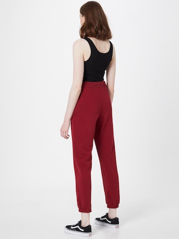 Tapered Pantaloni 'LUPA' di Noisy may in rosso