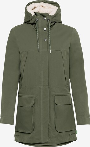 VAUDE Weatherproof jacket 'Manukau' in Green: front