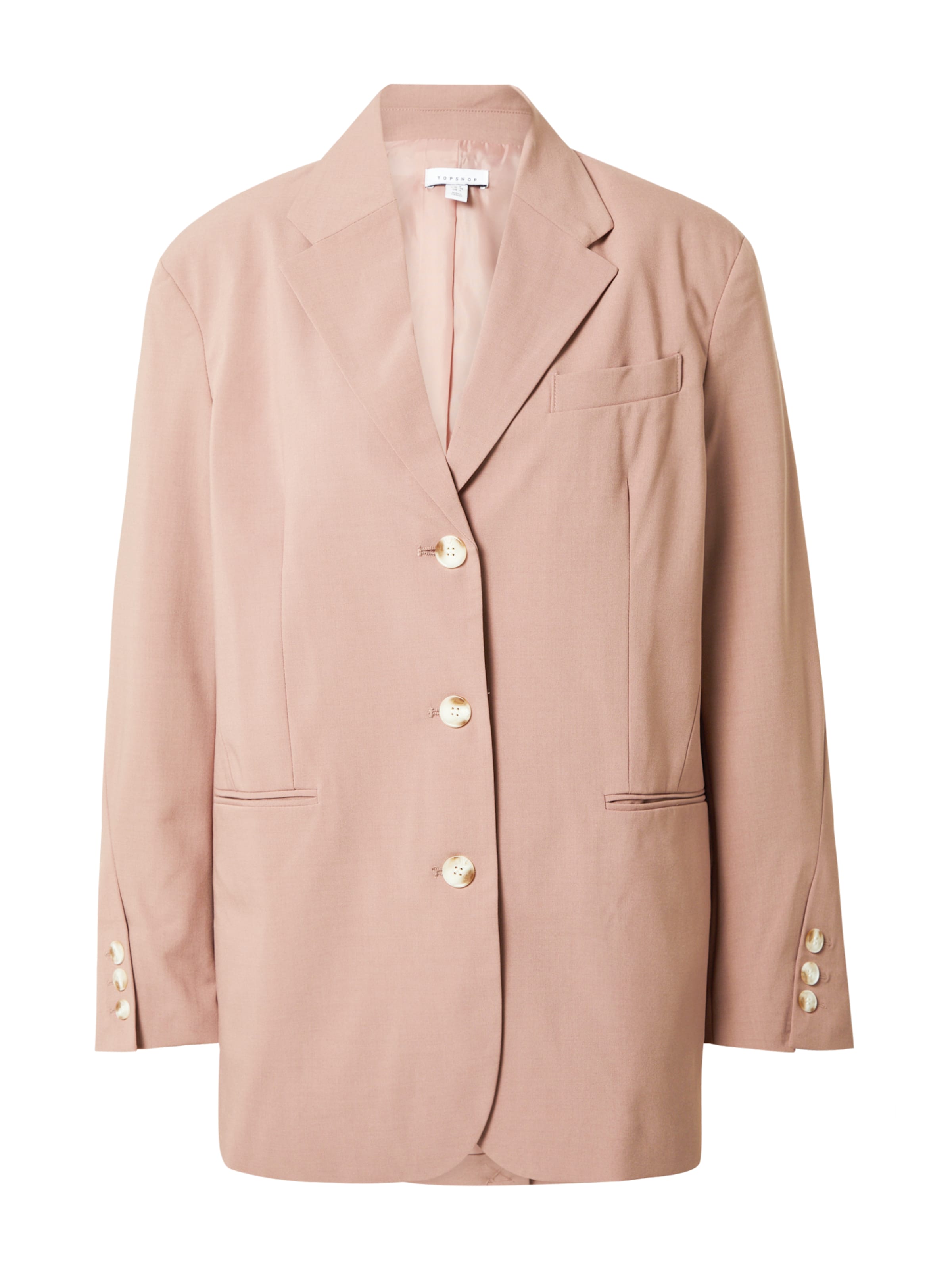 TOPSHOP - Blazer em rosa: frente