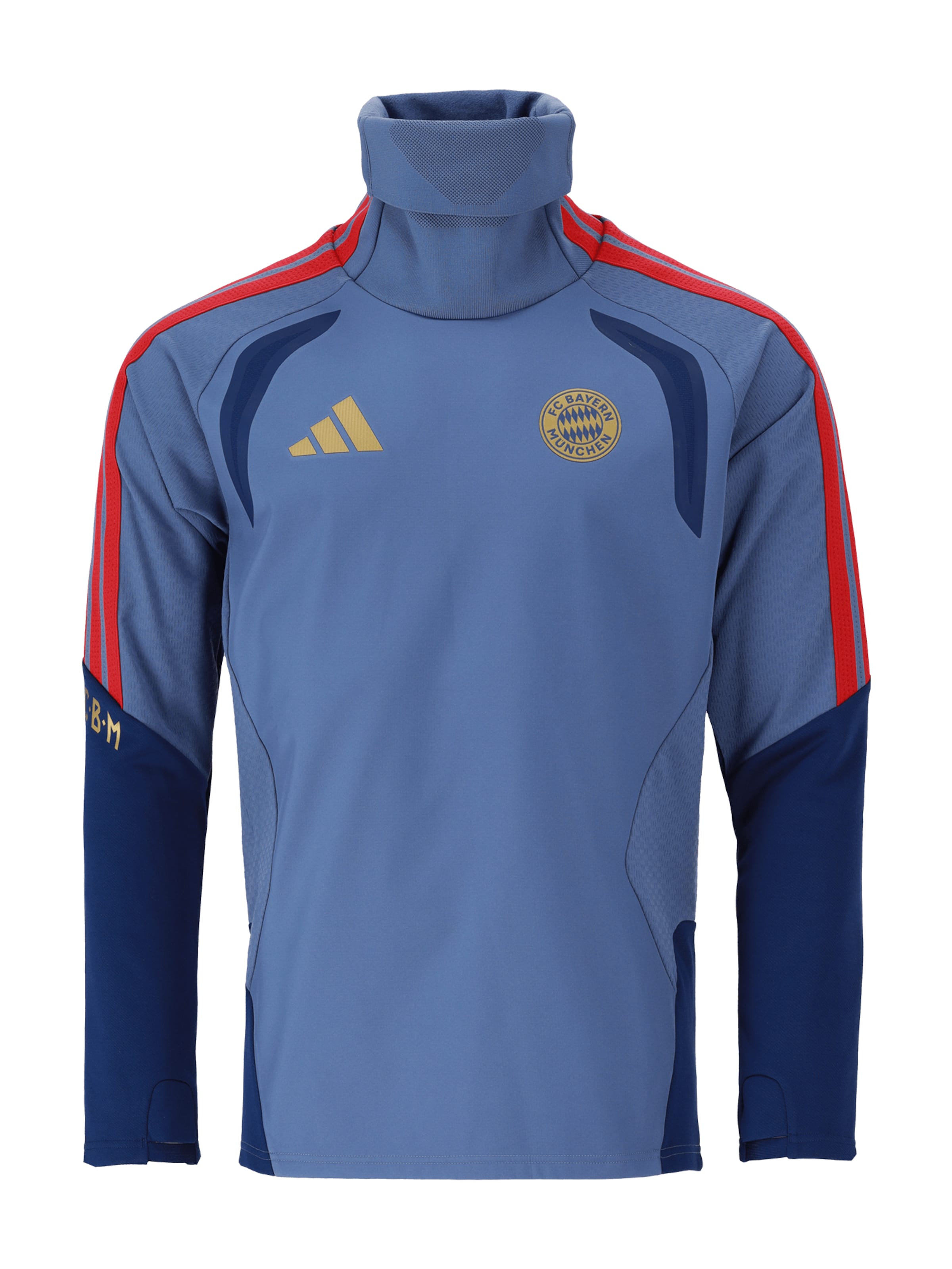 ADIDAS PERFORMANCE Authentic Warmtop Teamline in blau / rot, Produktansicht