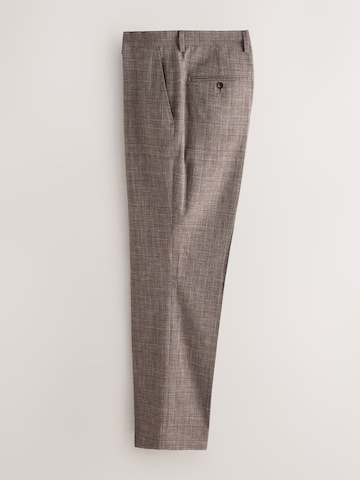 Regular Pantalon à plis Next en marron