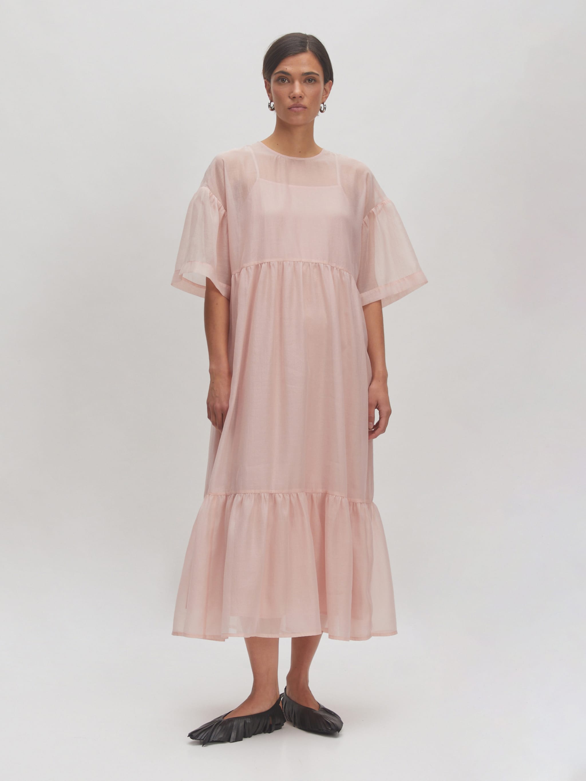 EDITED Producten Jurk 'Pia' Rosé