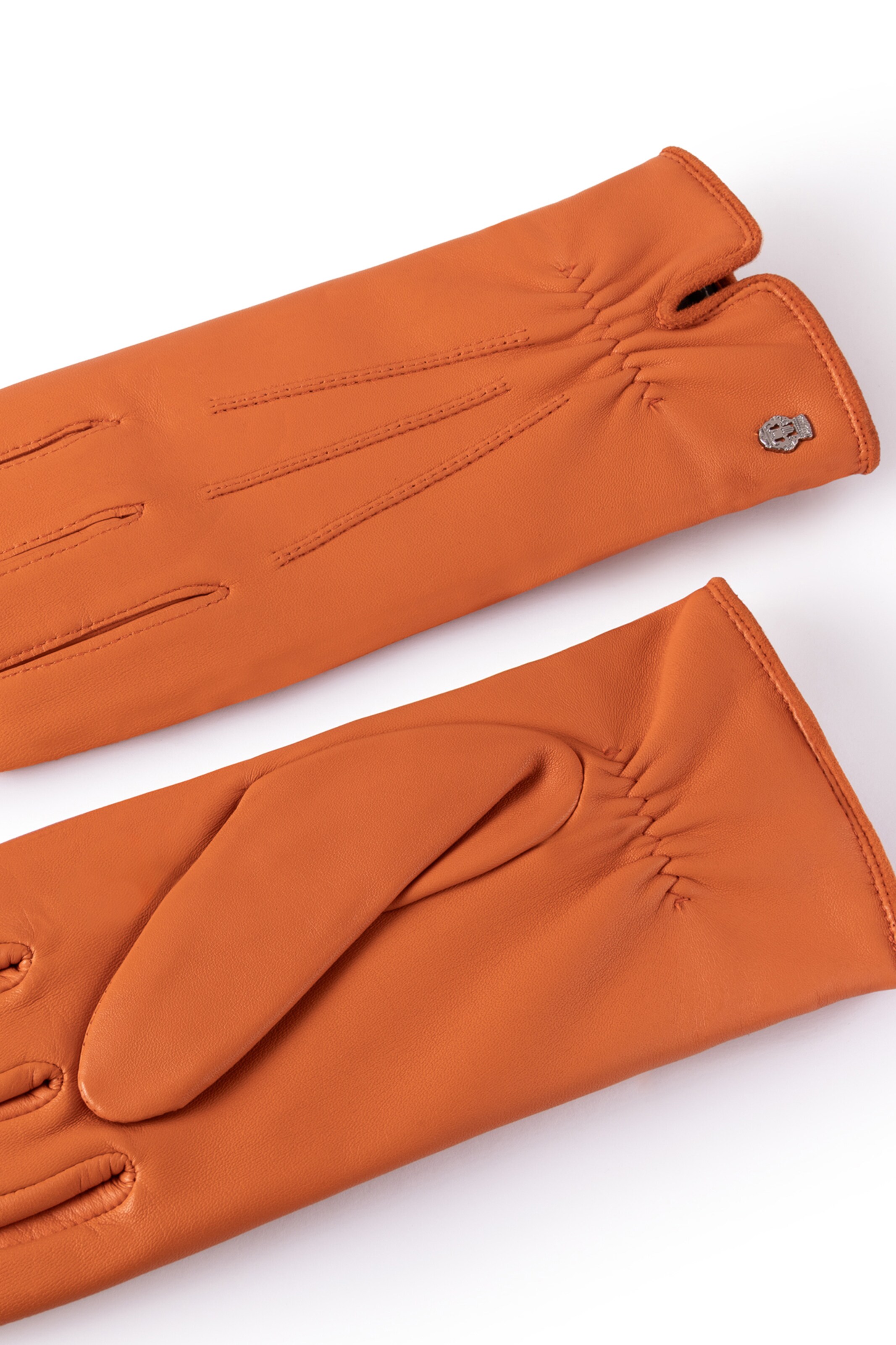 Roeckl Vingerhandschoenen 'ANTWERPEN' in Oranje