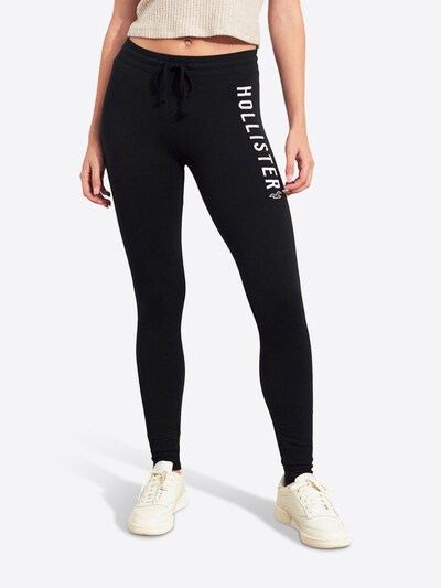 HOLLISTER Hose in schwarz / weiß, Modelansicht