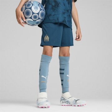 PUMA Regular Sports trousers 'Olympique de Marseille 24/25' in Blue: front