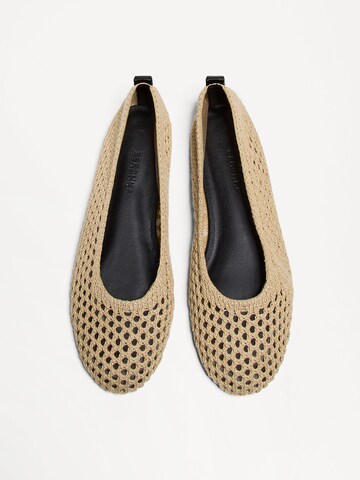 Ballerines Bershka en beige