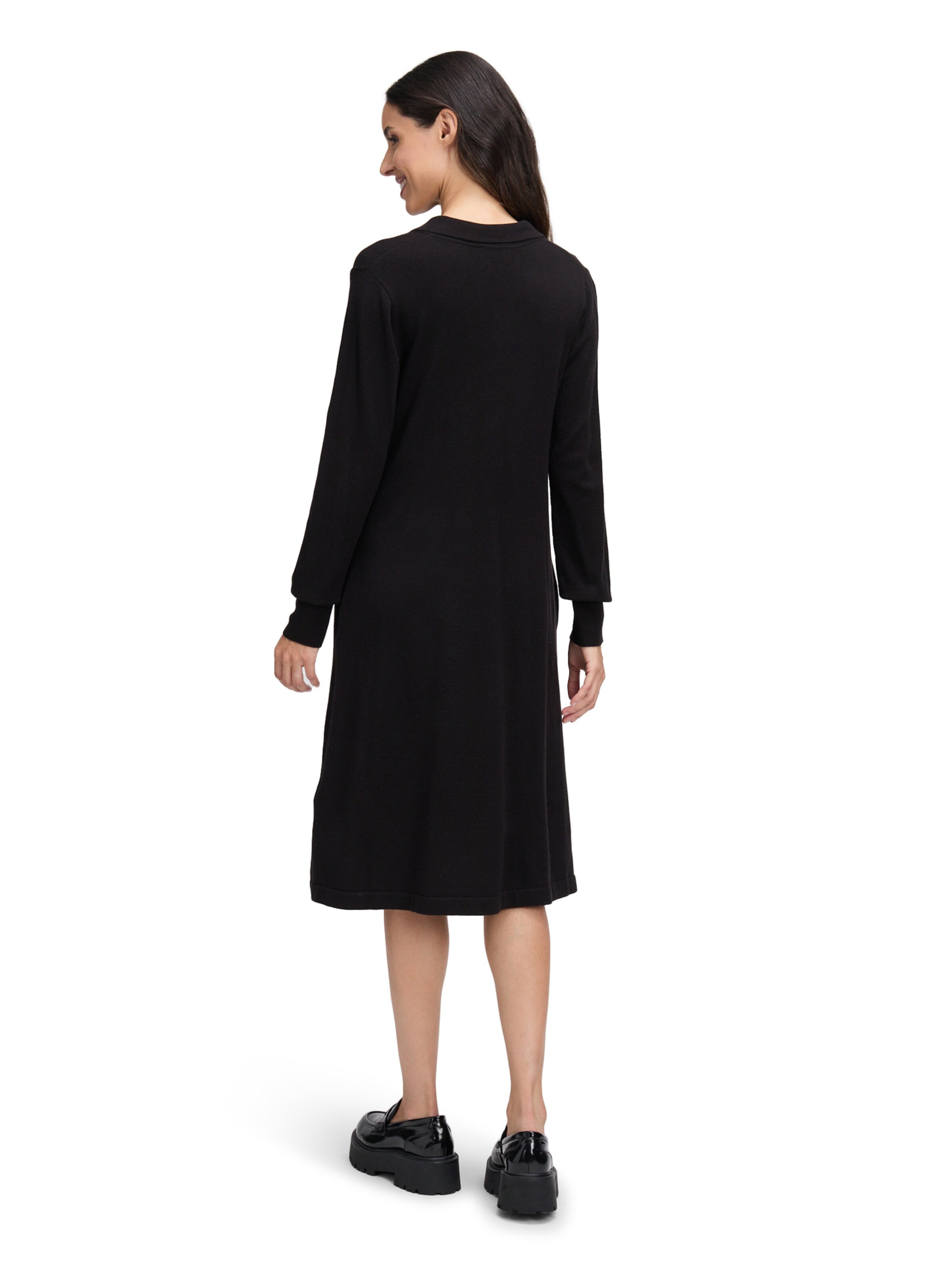 Cartoon Gebreide jurk in Zwart