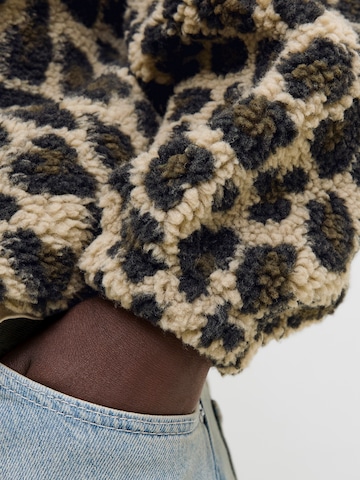 JACK & JONESSweater majica 'JORCHEETAH' - smeđa boja
